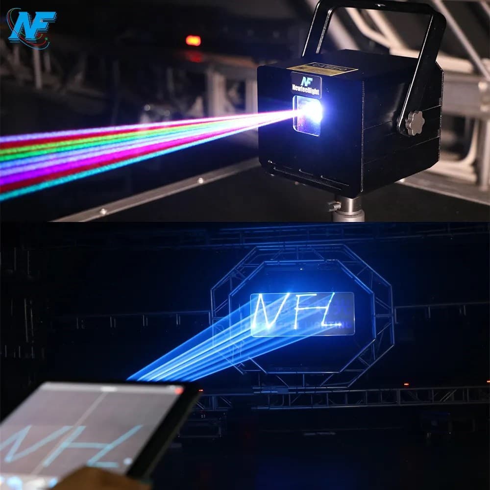Лазерная реклама, Лазерный проектор для рекламы